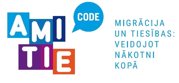 AMITIE CODE projekta konkurss “AMITIE jauniešu komandas cīņā par migrantu cilvēktiesībām”