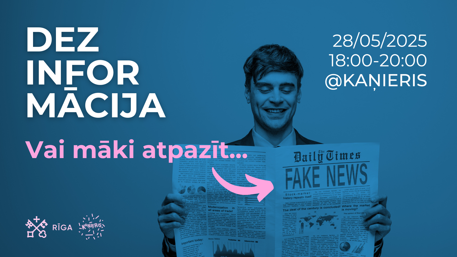 Pasākums jauniešiem par dezinformāciju un kritisko domāšanu 