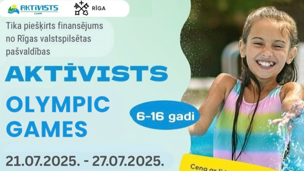 Bērnu un jauniešu diennakts nometne  "Aktīvists"