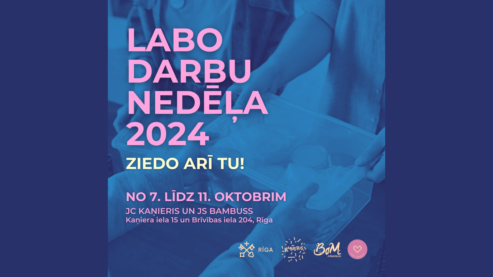 Jaunieši aicināti piedalīties labo darbu nedēļā 2024