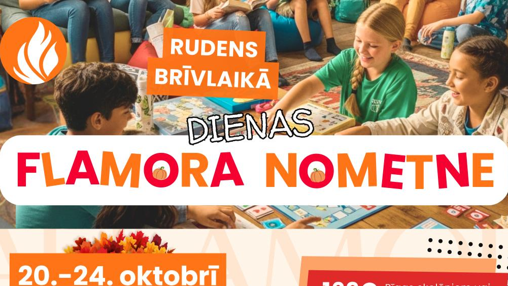 Rudens dienas FLAMORA NOMETNE Rīgas 64.vidusskolas sākumskolā