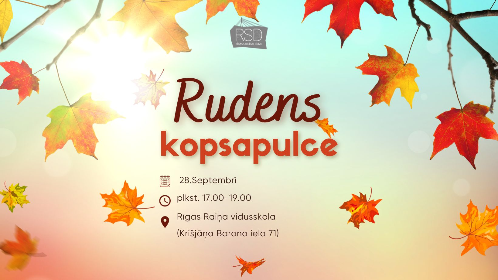 Rīgas skolēnu domes Rudens kopsapulce