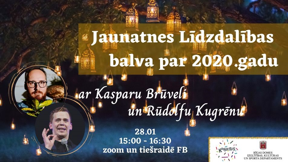 Jaunatnes Līdzdalības balvas pasniegšanas ceremonija