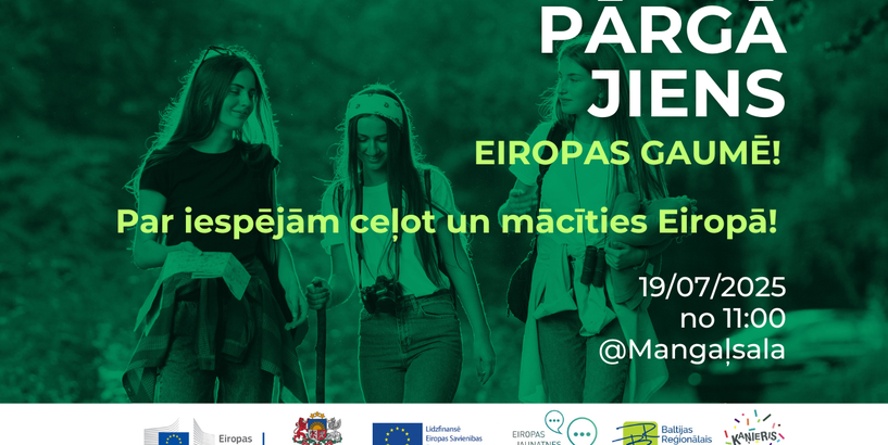 Pārgājiens jauniešiem par Eiropas iespējām