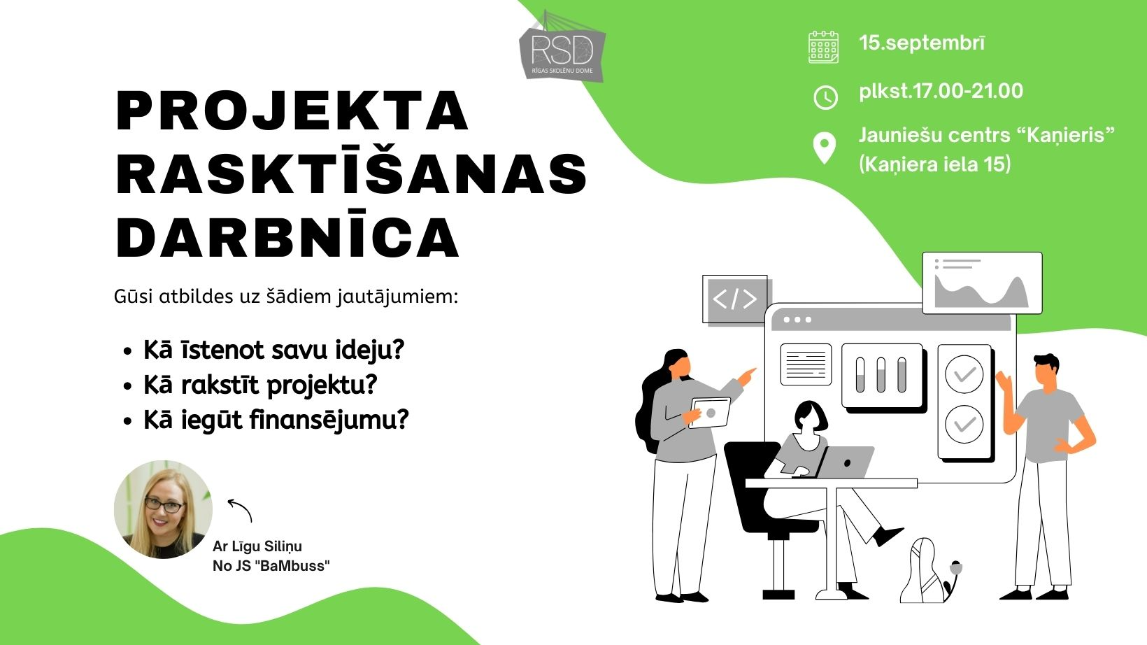 Projektu rakstīšanas darbnīca