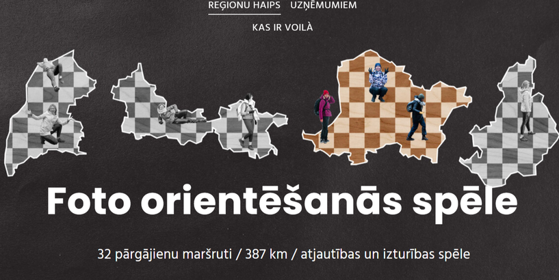 Foto orientēšanās spēle  “Lieldienu haips”