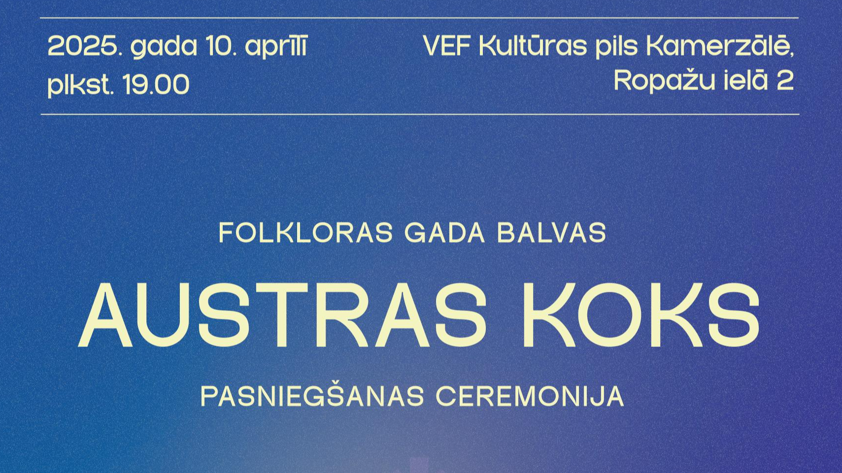 Folkloras balvas “Austras koks 2024” laureāti