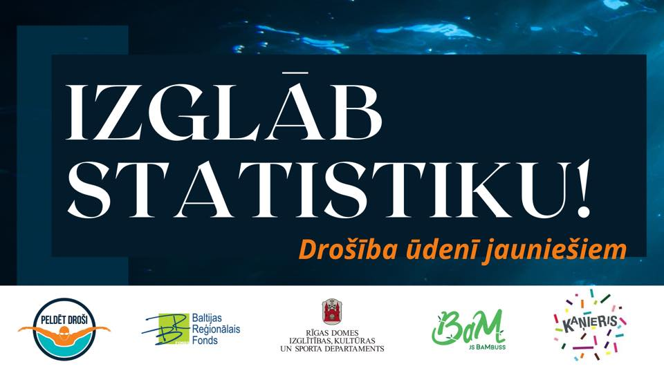  Izglāb statistiku! Drošība ūdenī jauniešiem 