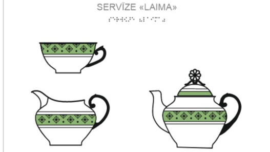 Rīgas Porcelāna muzeja īpašā pieejamība