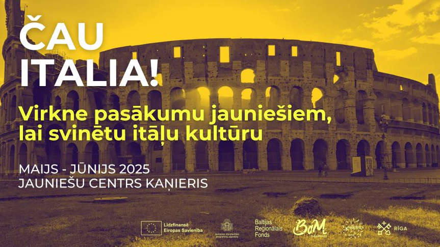 Itāļu kultūras pasākumi jauniešiem