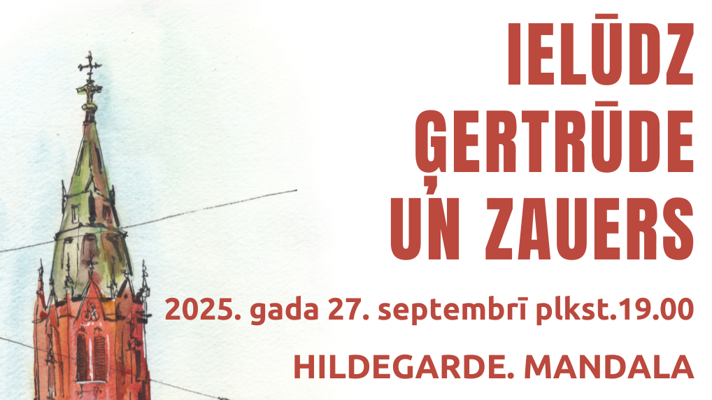 Sv. Hildegardes mūzikas un mandalu iedvesmots koncerts Rīgas Vecajā Sv. Ģertrūdes baznīcā