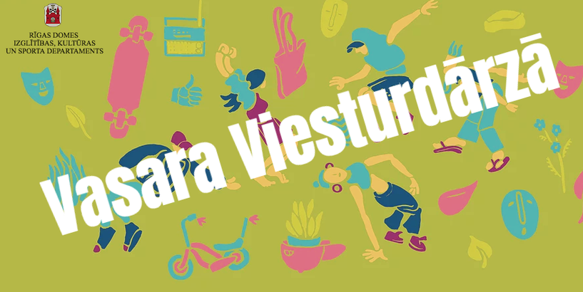 Vasara Viesturdārzā