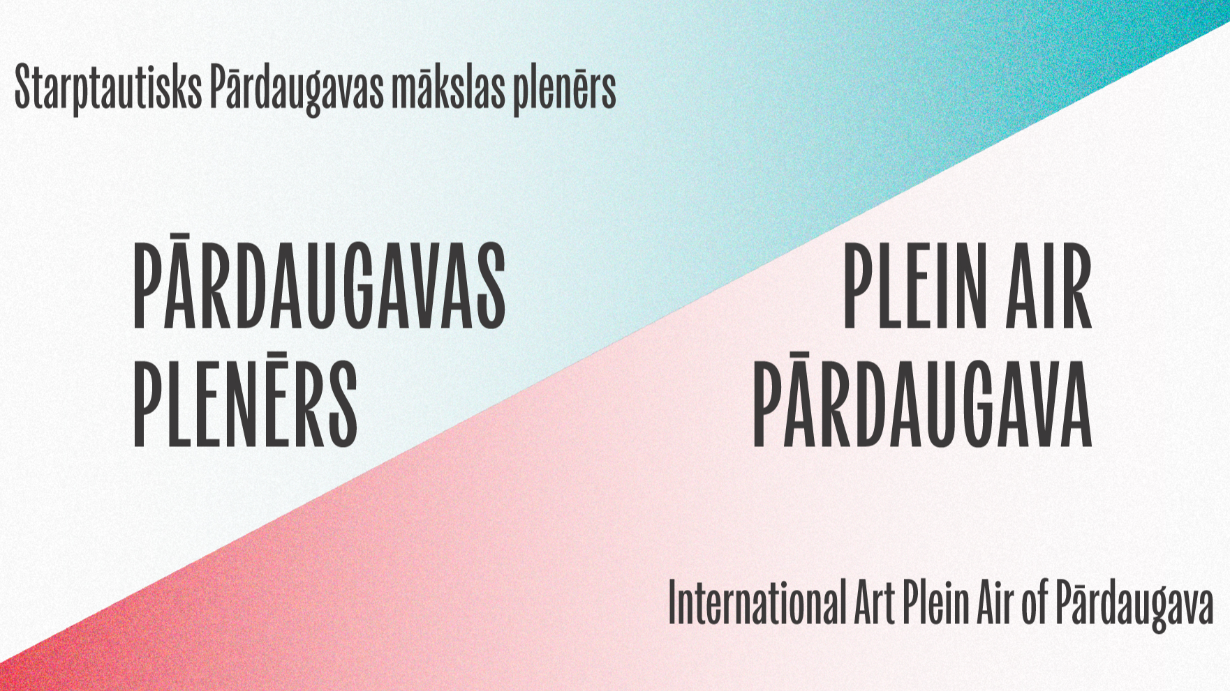  Šovasar pirmo reizi norisinās Starptautiskais Pārdaugavas mākslas plenērs