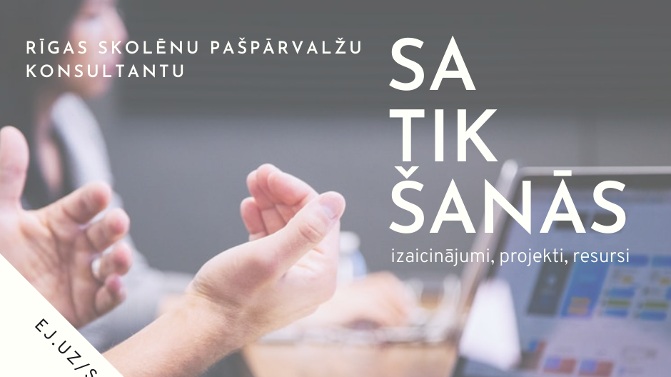 Aicinām skolēnu pašpārvalžu konsultantus pieteikties mācībām “Satikšanās”